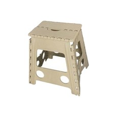 디지티 초간편 휴대용 접이식 빅사이즈 야외의자, 아이보리, 1개