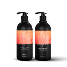 바나날 샴푸 앤 트리트먼트 세트 피치 플로랄 머스크, 1세트