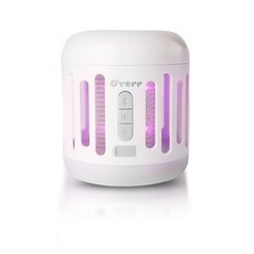 오베르 3in1 충전식 캠핑랜턴 블루투스 스피커 미니 트랩 모기퇴치기, OVR-001