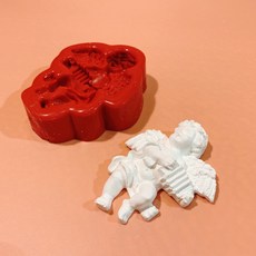 연주하는 아기천사 1구 실리콘몰드