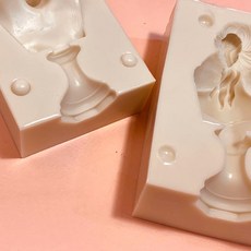 AngleThing 15cm大尺寸維納斯雕塑雙面矽膠模具, 單色