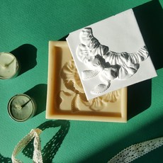 超美托盤式蝴蝶結香氛片矽膠模具, 單一顏色