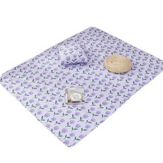 더플로우 귀욤 도톰 페브릭 방습 피크닉 매트, 04