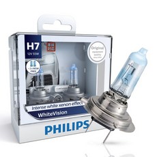 필립스 3700K 전조등 2p, H7, 1개