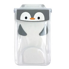 DiCAPac 愛寶樂園企鵝擁抱夢想防水套大號, 白色的, 1個