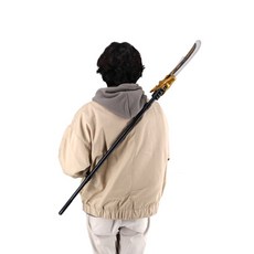 에버랜드리조트 흑룡 레드 언월도 17O 장난감 칼, 혼합색상, 1개