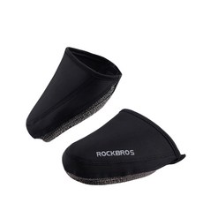 락브로스 방한 방수 자전거 슈즈 토커버 LF1030, 블랙, L