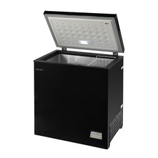 캐리어 클라윈드 냉동고 방문설치, 블랙, CSC-200FDBH