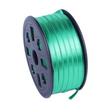 노크 고밀도 공단 리본끈 5mm, 35초록, 90m, 1개