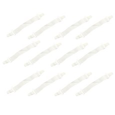 OH JY 침대 시트 밀림방지 고정버클, 화이트, 12개