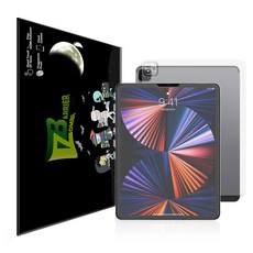 ZOMBI BARRIER iPad Pro 6代/5代 12.9吋 低反射防指紋螢幕 + 背面保護貼, 混合顏色, 1個