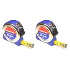 WORKPRO 自動鍍鉻捲尺 3m W061011, 2個