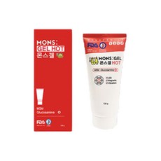 MONS:GEL LHM HOT 按摩霜可再填充, 150克, 1個