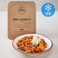 미터스 흑돼지 고추장불고기 2팩 (냉동), 1.1kg, 1개