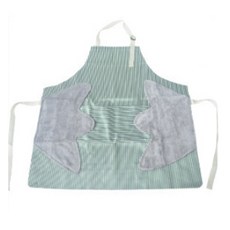 SIDE STAR 圍裙, GREEN, 1個