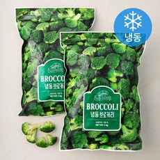 브로컬리 (냉동), 1kg, 2봉