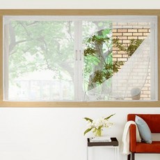 拉鍊式窗戶防蚊網