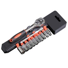 O-ON 手動棘輪扳手套筒12件組 6.35mm, 1套