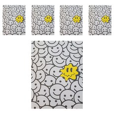 Monstar點數通知簿, 灰色的, 5個