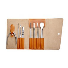 MR.GREEN 不銹鋼修腳工具套組 8 件 MR9105, 8種+小袋, 1套