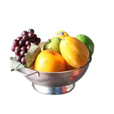 J Table不鏽鋼圓形瀝水籃, 銀