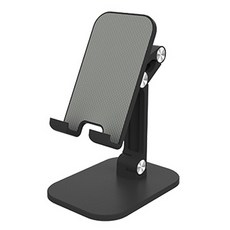 랩씨 접이식 데스크탑 태블릿 거치대, 블랙, LABC-641