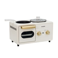 恭維 iCuckoo 多功能迷你烤箱自安裝像牙色, CP11350MC