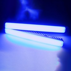車用LED面發光日行燈 DRL Large, 冰藍色, 1個
