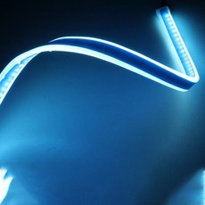 REXUS RACETEK 超薄流水動態面發光 RGB 閃爍式 2way LED燈條 遙控款 45cm, 混合顏色, 1個