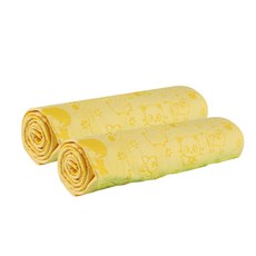Rich Dogs優質狗狗濕毛巾 2入, 黃色的