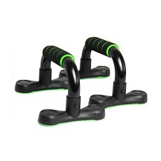 나야스타일 홈트레이닝 헬스 푸쉬업바 2p, 블랙(YGYP-04-2)