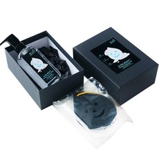 UCINE BEAUTY Bubble Fairy Pobody Home Spa 雙重去角質墊+去角質底座 150ml 套組, 1套