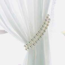 珍珠磁力束綁帶, 象牙, 2個