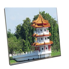 HTP 磁磚 C984 新加坡中式庭園, 150 x 150 mm, 1個