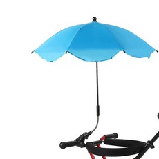 嬰兒推車雨傘架, 天藍色, 1入