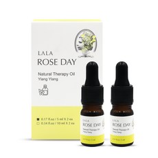 LALA ROSE DAY 女性私密香氛精油 依蘭香, 5ml, 2瓶