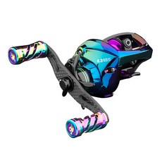 Luyas Camekoon Rainbow lre 右手柄魚餌捲軸, 混色, LG200 LS