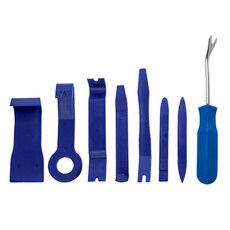 ZioBiz 車用拆卸工具7件組 + 高強度撬棒, 混合色