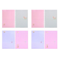 lucalab 海綿寶寶 A5 6孔補充內頁 A 方格日記 32p + 日記本 32p, 16張