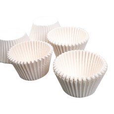 Cooking Plus 瑪芬烘焙紙杯 200入, 白色, 50個