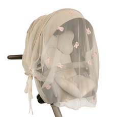 Chebebe 刺繡嬰兒車罩, 兔子款, 1入