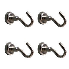 생활더하기 마스크걸이 초강력 마그네틱 후크, 4개