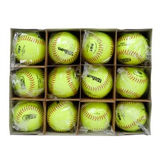 윌슨 소프트 야구공, 12개, WTA9117TK