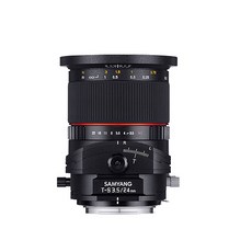 삼양옵틱스 니콘 DSLR 풀프레임 지원 수동 단렌즈 MF T-S 24mm F3.5 ED AS UMC T-S 24/3.5 NIKON