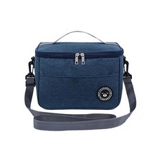 Slow Teddy 手提保溫保冷袋, 藍色