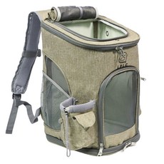 LDLC YOU&ME Pet 可折疊現代便攜背包, 淺褐色的