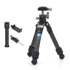 카빅스 카본 카메라 접사 유튜브 브이로그 미니 삼각대 키트, W-222D0C, 1개
