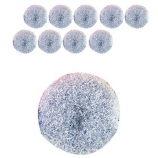 디지티 아크릴 볼 수세미 6cm 그레이, 10개, 1개입