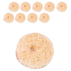 디지티 아크릴 볼 수세미 6cm 옐로우, 10개, 1개입