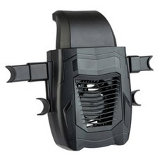 3단계 바람조절 쿨링 카시트팬 트랜디 오싹 선풍기, 블랙